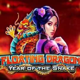 Floating Dragon Year of the Snake online game logo by Pragmatic Play on lotto-pl.pl