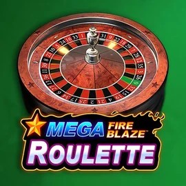 Mega Fire Blaze Roulette logo by Playtech at Lotto Casino