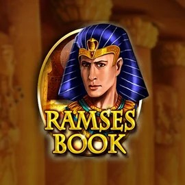Ramses Book Deluxe slot logo by Gamomat at Lotto Casino